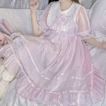 Dress 2023 new summer day girl dress sweet doll collar dress female dress