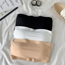 2023 New summer ice wire trace bras in the chest with shoulder wrapped in chest and breast to prevent walking