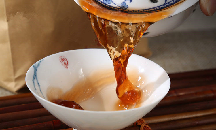 栾氏普洱茶熟茶云南特级散茶老茶头熟普洱茶官方旗舰店250g包邮