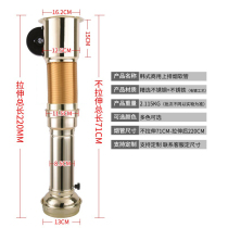 Han Style Roast Smoke Exhaust Pipe Flex Barbecue Smoke Exhaust Duct Commercial Upper Row Smoke Blower Grill exhaust Equipment