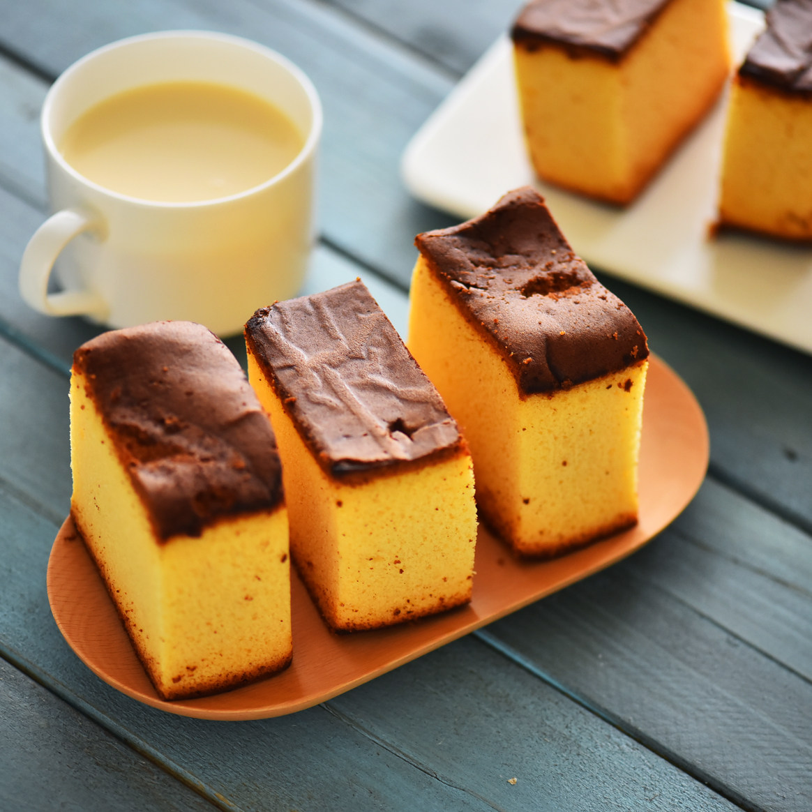 日本进口蛋糕*丸东-长崎蜂蜜奶油松软美味蛋糕300g 6个入  032