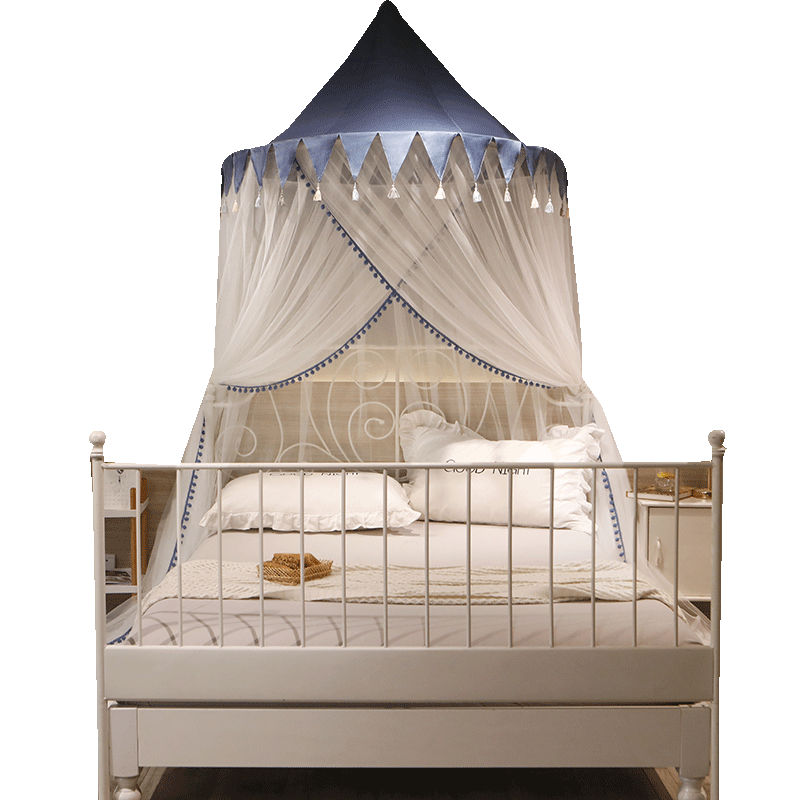 Disassembled and hanging top round -top mosquito net Child princess bed suction mosquito net 1.5/1.8M landing free mosquito net Disassembled and hanging top round -top mosquito net Child princess bed suction mosquito net 1.5/1.8M landing free mosquito net