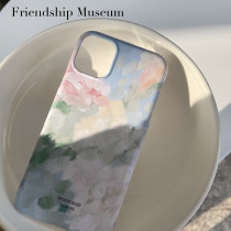 Garden in the Friendship Museum Oil Painting applies iphone13 Apple 12promax xr 11 phone shell