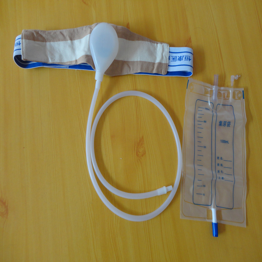 腰侧接尿器膀胱全切尿路造口袋引流袋接尿器小便夜用护理夜用硅胶