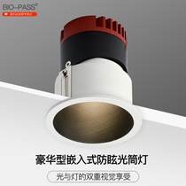 BIO-PASS household villa luxury spotlight Narrow side bedroom wall washer without main light cob ceiling light downlight