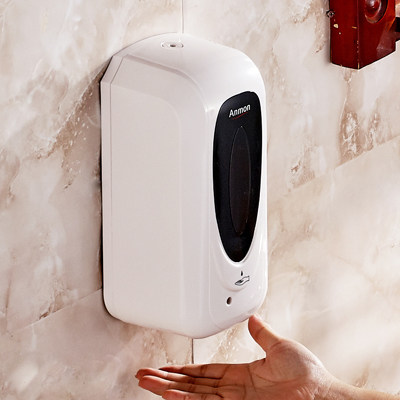 anmon手消毒器 全自动感应净手器 酒精喷雾式手消毒器 qs车间_7折现价