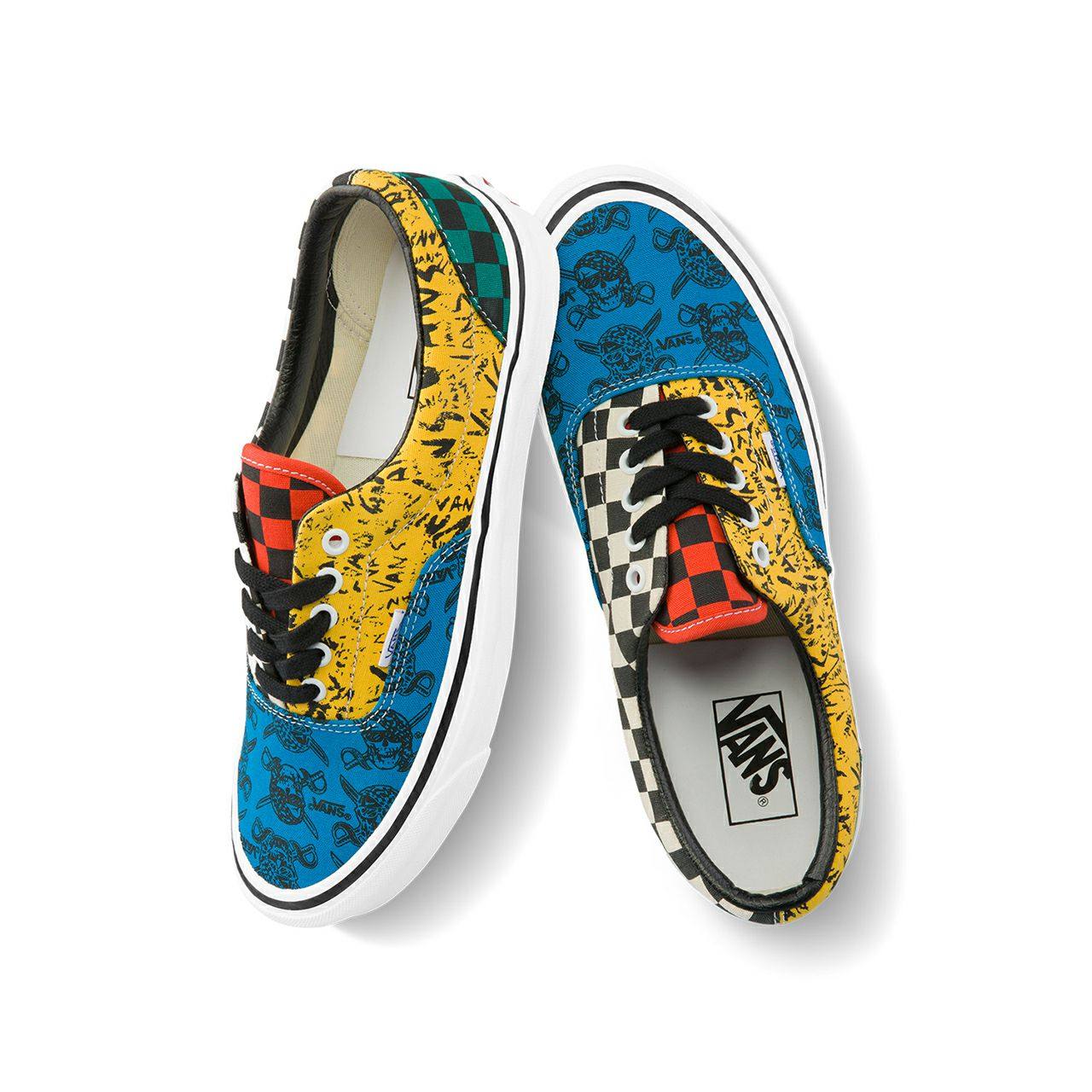 vans范斯官方 鸳鸯配色安纳海姆男鞋女鞋era低帮帆布鞋