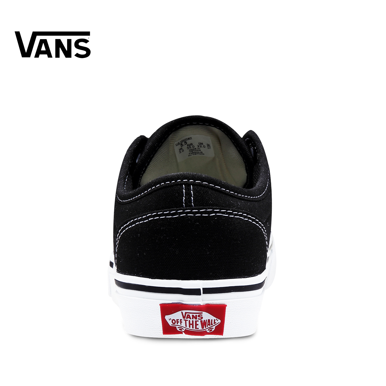 Vans/范斯黑色/女款运动鞋板鞋|VN-0K0F187产品展示图5