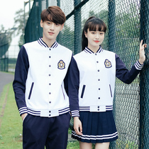 Teacher garden uniform kindergarten suit Spring and Autumn Winter School style plus velvet baseball uniform sports class uniforms kindergarten uniforms