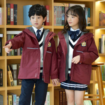 Kindergarten Landscaped Jacket Autumn Winter Childrens Clothing Yinglun College Wind Junior High School Elementary School Childrens School Uniforms Class Uniforms