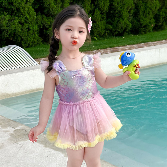 Girls swimsuit 2025 new summer baby fashionable children little girl mermaid one-piece swimsuit prevents exposure
Girls swimsuit 2025 new summer baby fashionable children little girl mermaid one-piece swimsuit prevents exposure
