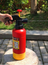 Childrens water gun fire extinguisher water gun Summer beach water play toy Childrens water gun boy girl pull-out type