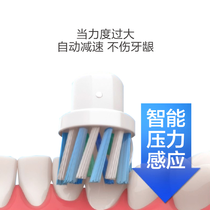 德国进口博朗欧乐B/oral-b 电动牙刷成人声波升级3D充电式清洁D16产品展示图2