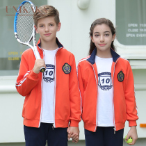 Primary school uniforms spring and autumn sports baseball uniforms kindergarten uniforms childrens class uniforms autumn and winter suits teacher costumes