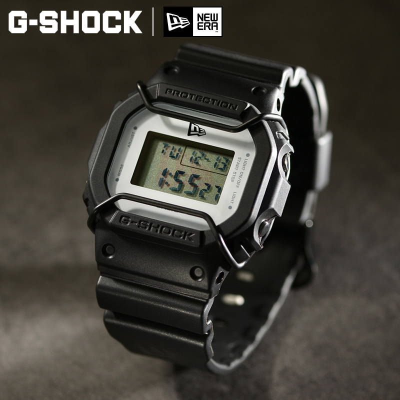 卡西欧G-SHOCK手表DW-5600NEWERA时尚运动防水男表潮牌合作套装产品展示图5