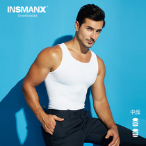 INSMANX mens SHAPEWEAR belly corset shaping vest waist corset slimming underwear spring and summer new