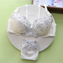 Day series cute lingerie suit white maiden sweet fresh and comfortable thin bra high school student 75B80C spring