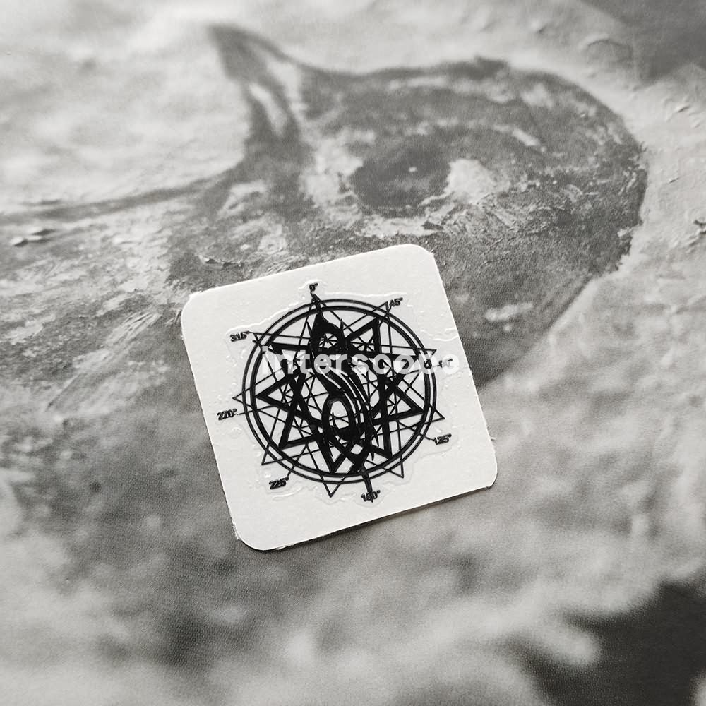 slipknot 活结乐队 logo 金属摇滚周边手机电脑贴纸