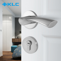 klc door lock interior bedroom door lock modern minimalist style split hand lock toilet Universal handle