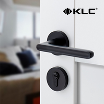 KLC door lock American style indoor bedroom door lock toilet Universal silent door lock with split magnetic lock