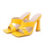Yellow heel height 10.5cm