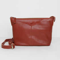 Bugu Forest Original Handmade Female Bull Leather Bag Single Shoulder Inclined Satchel Girls Day Department Art and Art Package b055