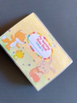 The first fun learning quiet book finished alphanumeric time English Enlightenment sticker book focus sticker