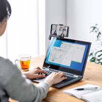 Japan sanwa notebook mobile phone expansion bracket creative tablet computer screen dual-screen one expansion shelf