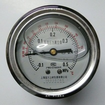 Shenan Upright Steam Sterilizer Pressure Gauge High Pressure Disinfection Pan Accessories -0 1-0 5MPA Charged Oil Shock Resistant