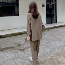 Concubine early spring and autumn womens summer suit two-piece foreign style temperament fashion thin dress thin small suit jacket