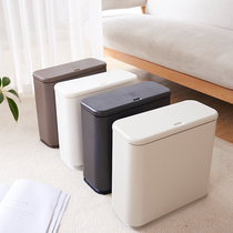 Clad trash can household living room with lid classified bathroom large capacity toilet kitchen paper basket bedroom