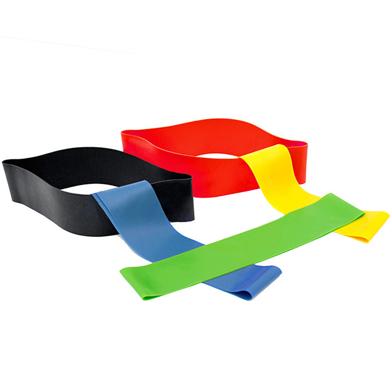 瑜伽弹力带力量训练男女深蹲练臀弹力圈环型运动阻力伸展拉力带