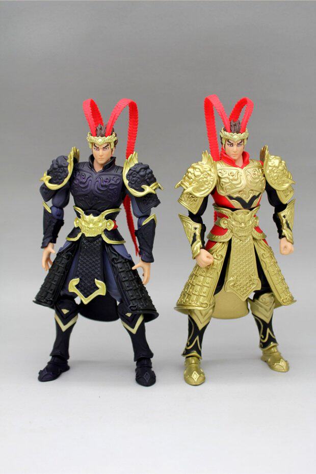 游戏正版 王者荣耀周边公仔吕布模型手办 三国杀龙魂 可动手办