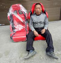 DIY Cardin Car Seat Cushion Single Double Seat Homemade Car Pulley Seat Retrofit Four-wheeler Backrest Cushion