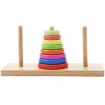 Stack music set tower Hannota Childrens adult educational toys Intellectual problem-solving customs clearance building block toys