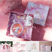 Special walking heart birthday gift girl girl to send girlfriend girl heart burst hanging ring gift