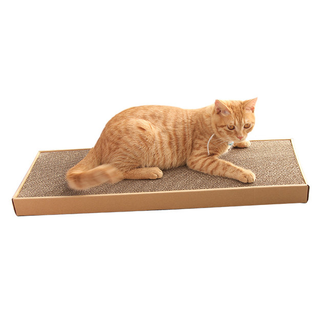 Cat scratching board claw grinder cat claw board does not shed crumbs corrugated paper anti-cat scratching cat toy scratching board cat nest cat supplies