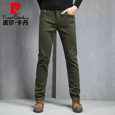 Pilkaden spring and summer new men's jeans thin business casual stretch summer loose straight trousers men