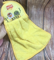 Cartoon Hanging hand towels Absorbent Coral Suede Rub Hand Cloth Kitchen Rag Full Shop Full RMB29