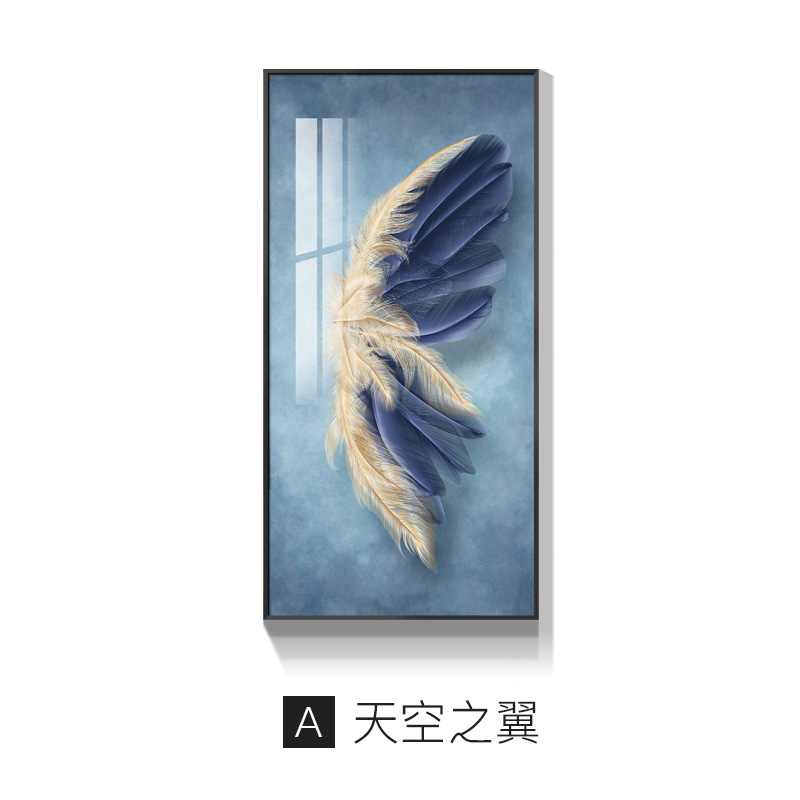 【欧圣】现代入户玄关装饰画