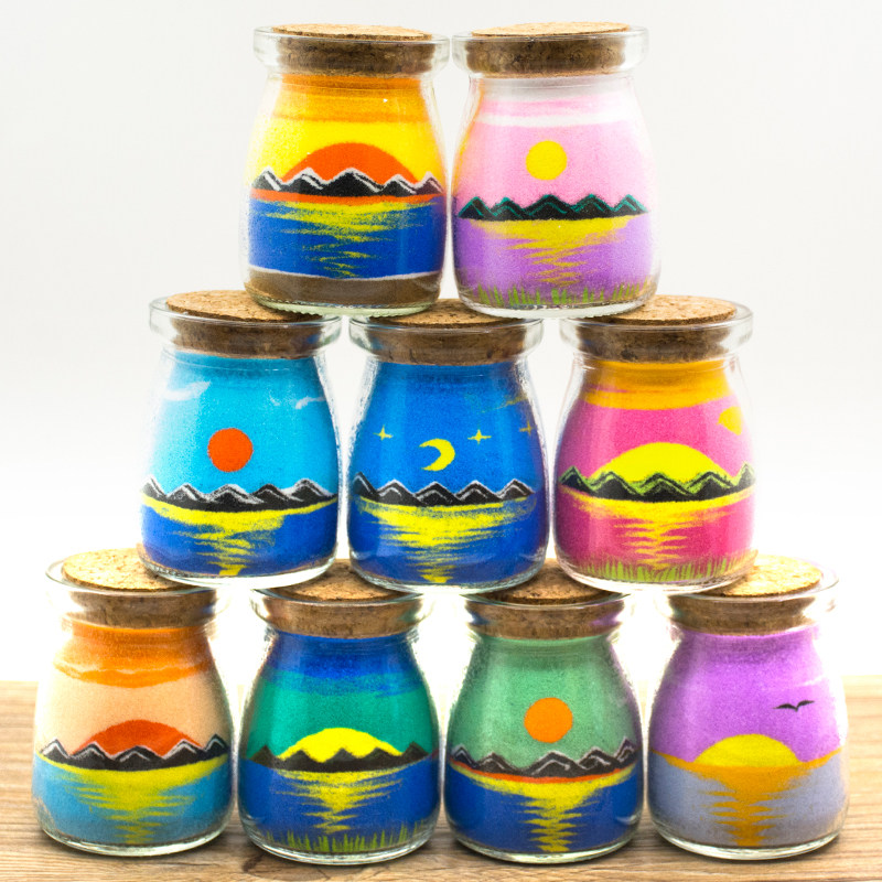 创意生日礼物女生特别沙瓶画沙画瓶送女友闺蜜男朋友同学毕业礼品