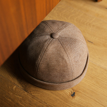 Local ruffian hat men and women landlord hat female tide retro Acap male tide hip-hop yuppie hat ruffian hat melon skin hat inch head cap