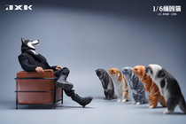 Order JXK 1 6 Maine Maine cat JXK096 pet static model hand GK ornaments can be equipped with soldiers