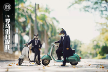 Order MMMTOYS 1 6 Roman holiday motorcycle M2110 suitable for 12 inch mobile soldier doll model