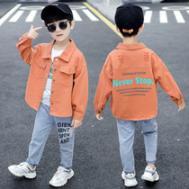 Child costume boy spring and autumn suit 2022 new children's yangqi three-piece boy Han-piece clothes handsome