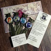 Surrounding Slytherin Hufflepuff Creative Harry Potter Bookmark Gryffindor Memorial Metal Lion House Gift