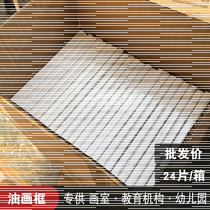 Pure cotton oil painting frame FCL beginner oil painting inner frame with canvas Student practice oil painting frame wholesale