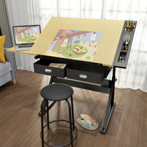 Slope lift drawing drawing calligraphy calligraphy and painting easel drawing board drawing case desk learning writing computer desk Workbench