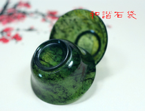 Characteristic Jiuquan Luminous Cup Qilian Jade Jiuquan Jade Mandarin duck Jade Snake jade Teacup Dunhuang Luminous Cup