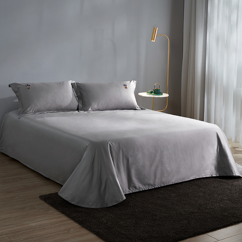 luolai home textile bedding cotton simple bed sheet bedspread student dormitory double bed quilt cover